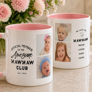 Taza impresionante collage de fotos para MAWMAW