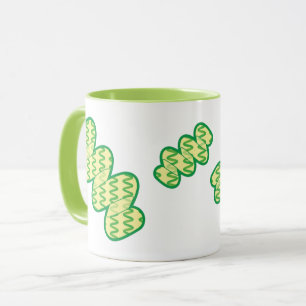 Taza impresionante de espirulina