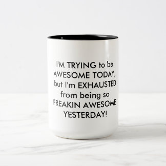 TAZA IMPRESIONANTE DE "FREAKIN"