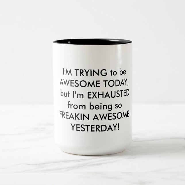 TAZA IMPRESIONANTE DE "FREAKIN" (Centro)