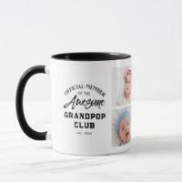 Taza impresionante de GRANDPOP con collage de foto
