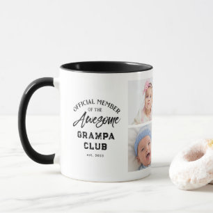 Taza impresionante de Photo Collage para ABUELO