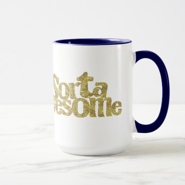 Taza impresionante del Dos-Tono de Sorta (Derecha)