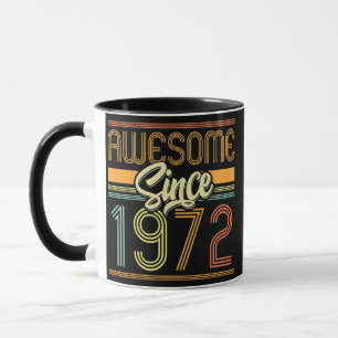 Taza Impresionante desde 1972 50º cumpleaños 50 años