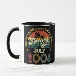 Taza Impresionante desde julio de 2006 Vintage 16 cumpl