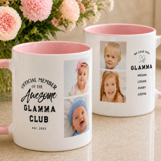 Taza impresionante GLAMMA de collage de fotos