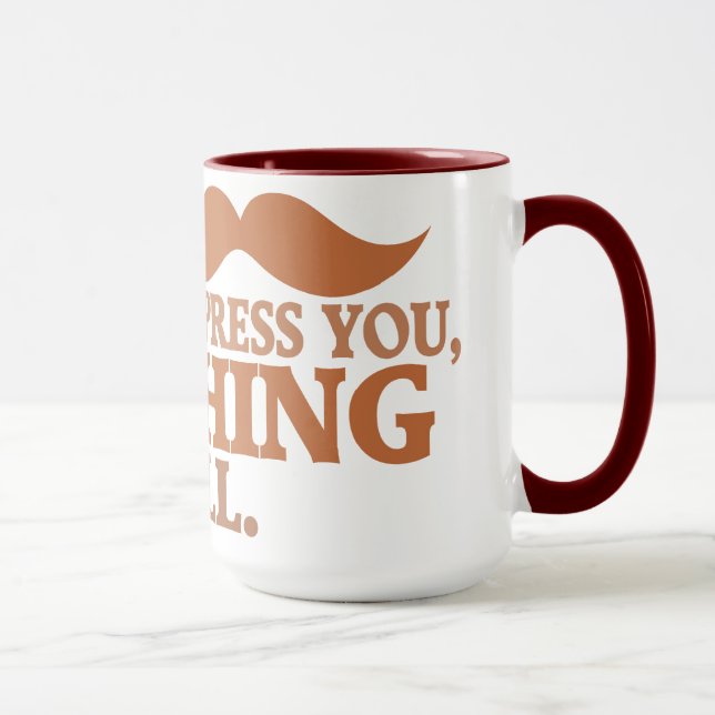 Taza Impresionante Mustache mug - elegir estilo, color (Derecha)