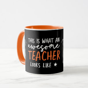 Taza Impresionante regalo de arte moderno para profesor