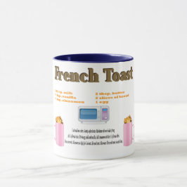 Taza Impresionante tostada francesa Graciosa Receta Mug