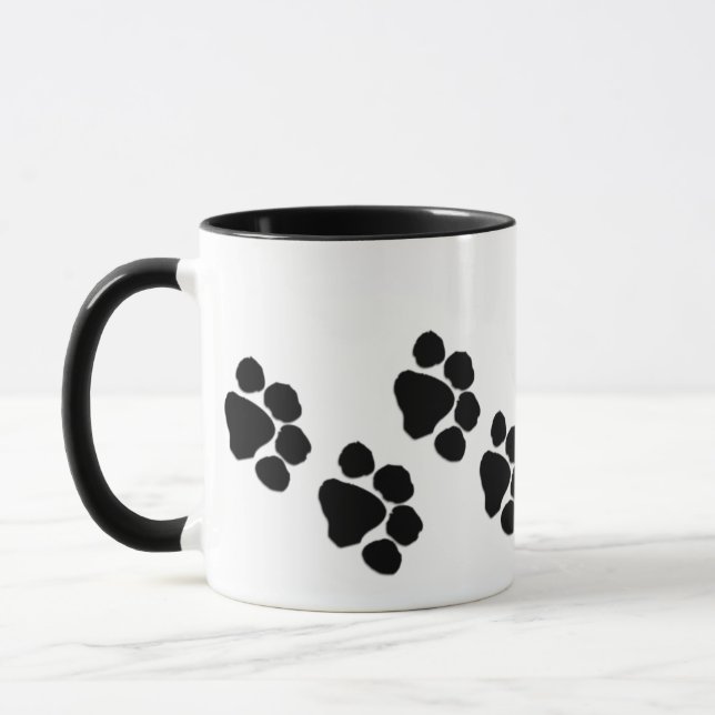 Taza Impresiones animales de la pata (Izquierda)