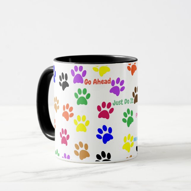 Taza Impresiones de pinturas (Anverso izquierdo)