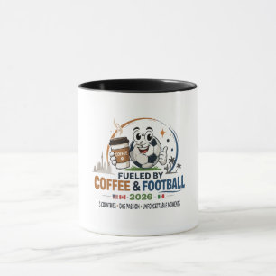 Taza Impulsado por Café & Fútbol 2026