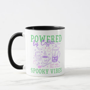 Taza Impulsado Por Café Y Vibraciones Espeluznantes Hal