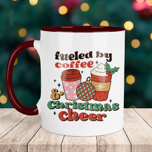Taza Impulsado por el café y los Navidades celebran el