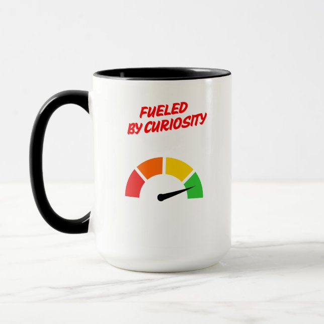 Taza Impulsado por la curiosidad (Izquierda)