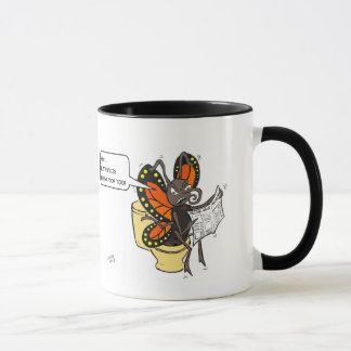 Taza ¡Impulso de la necesidad de las mariposas también!
