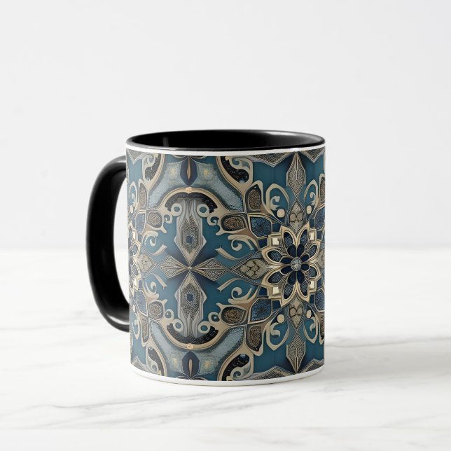 Taza in blue (Anverso izquierdo)
