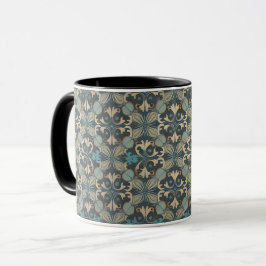 Taza in blue