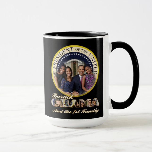 Taza Inauguración 2013 de PRESIDENTE OBAMA (Derecha)