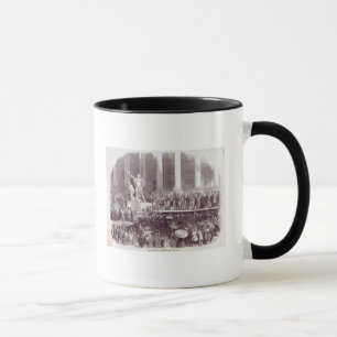Taza Inauguración de presidente Polk: El juramento