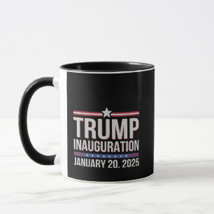 Taza Inauguración de Trump Día de enero de 2025 Preside