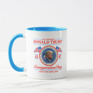 Taza Inauguración del 47° presidente Donald Trump 2025