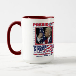 Taza Inauguración del presidente Trump