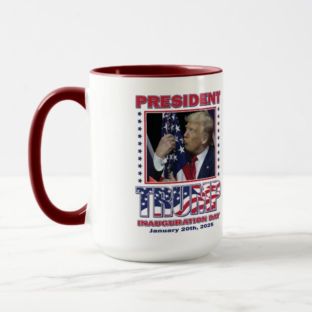 Taza Inauguración del presidente Trump (Izquierda)