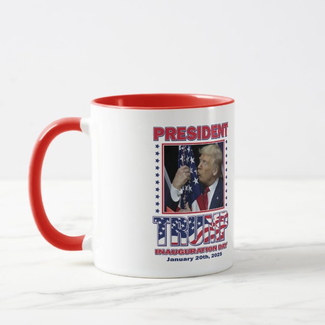 Taza Inauguración del presidente Trump (Izquierda)