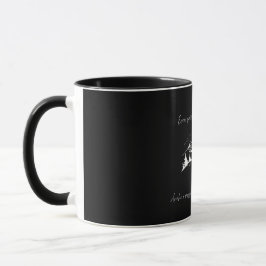 Taza Incluso pasos silenciosos – cita bilingüe minimali