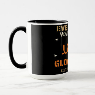 Taza Incluso Santa espera a que se enciendan las bujías