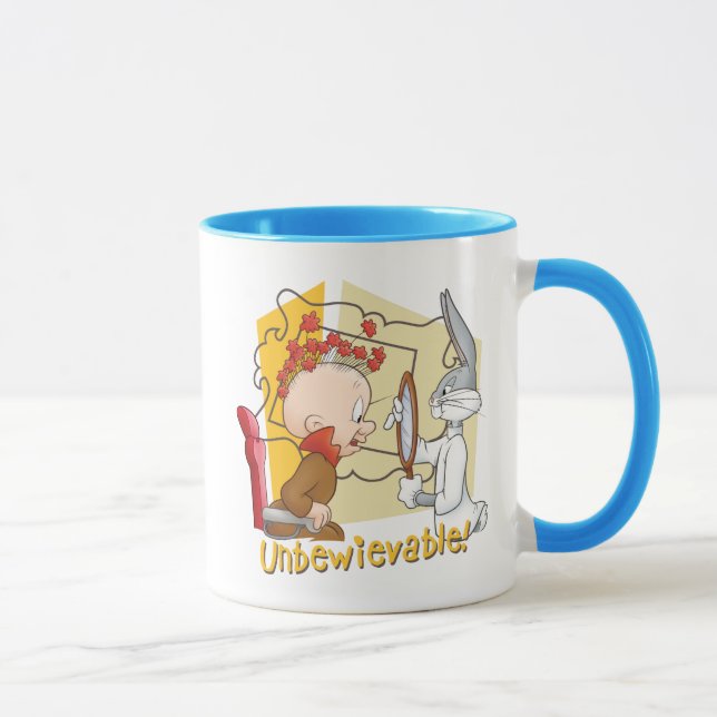 Taza "Inconcebible" Barber BUGS BUNNY™ y Elmer Fudd (Derecha)