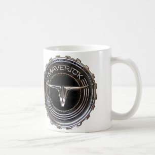 taza inconformista azul