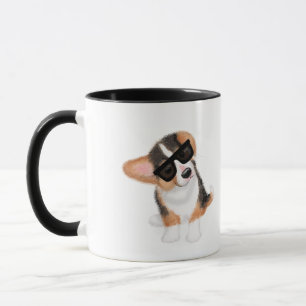 Taza Incorgnito corgi cachorro