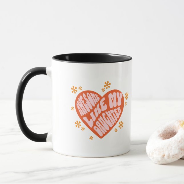 Taza Increíble como mi hija (Con donut)