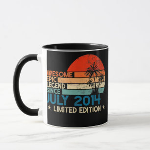 Taza Increíble Leyenda Épica Desde Julio 2014 Vintage