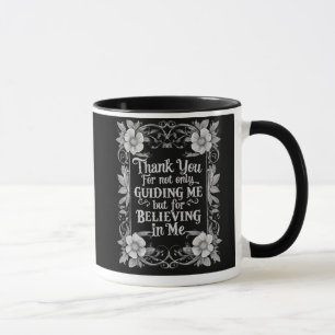Taza Increíble mentador personalizado o gracias por tod