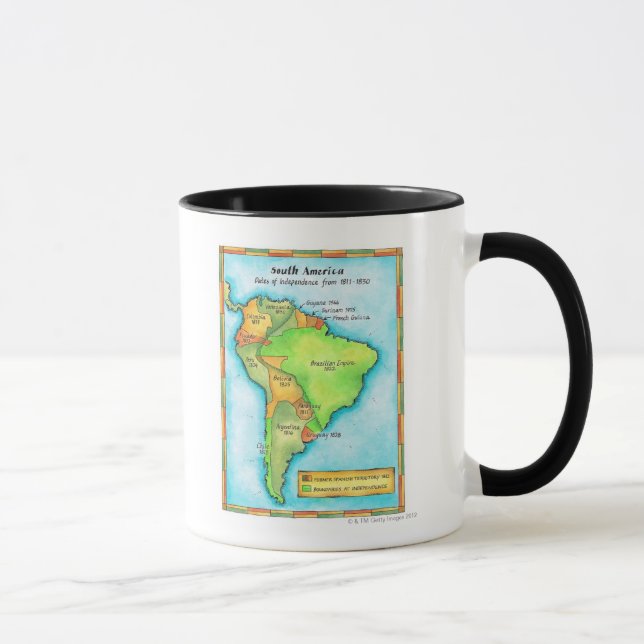 Taza Independencia suramericana (Derecha)