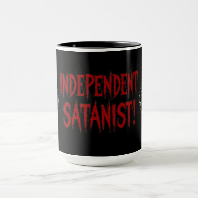 Taza Independent Satanist (Centro)