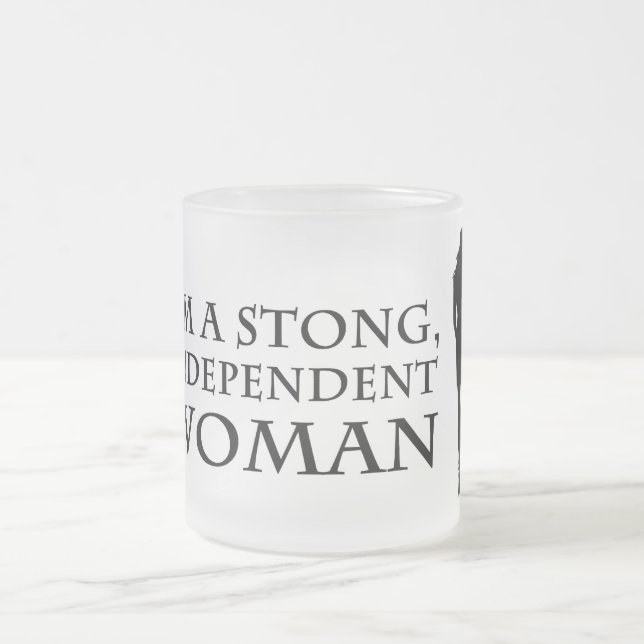 Taza independiente 1 de la mujer (Centro)
