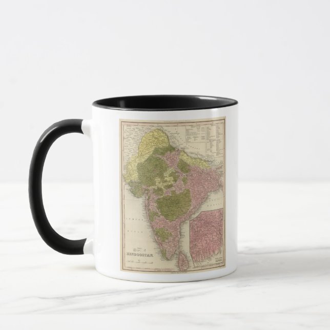 Taza India y Sri Lanka (Izquierda)