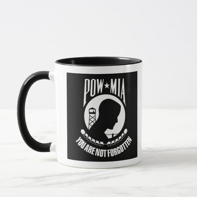 Taza Indicador POW-MIA (Izquierda)
