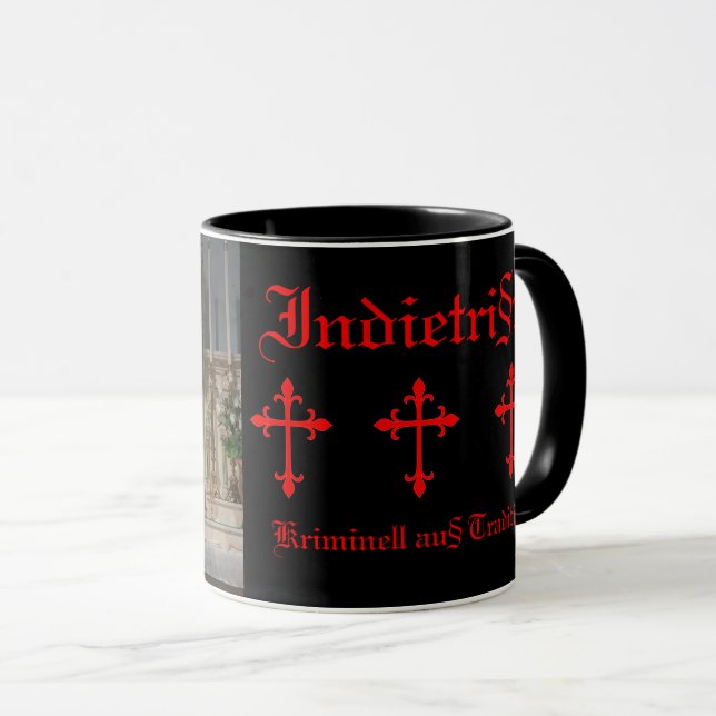 Taza Indietrista - kriminell aus Tradition (Anverso derecho)