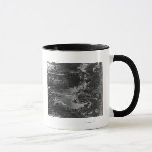 Taza Indios de cabeza llana en la acopio del