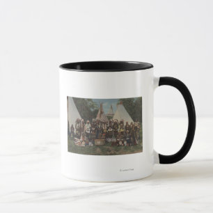 Taza Indios del noroeste en una guerra sin precedentes
