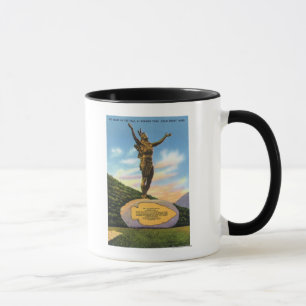 Taza Indios en la estatua de senderos en Mohawk Park Vi