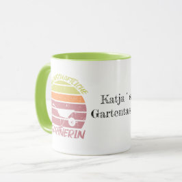 Taza individualisierbares Diseño Gärtnerin