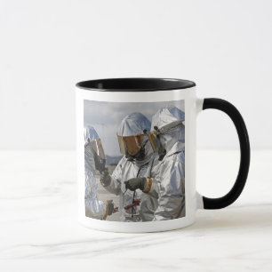 Taza Infantes de marina del bombero del rescate de los