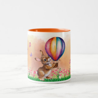 Taza Infantil Conejita Diseño Colorido