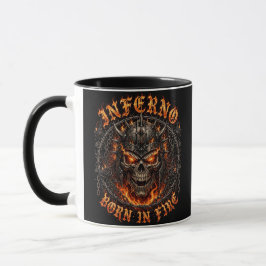 Taza Infierno Nacido En Fuego
